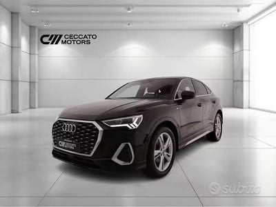 Usata Audi Q3 Sportback S-Line 150 CV (110 kW) 2019 Nero SUV
