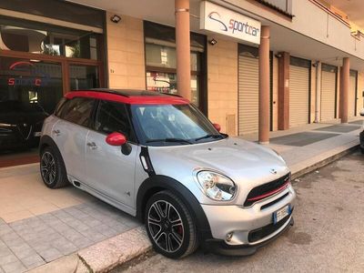 usata Mini John Cooper Works Countryman 1.6 ALL4 TETTO PELLE NAVY XENO