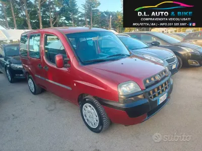 Usata Fiat Doblò 105 CV (77 kW) 2004 Rosso Monovolume