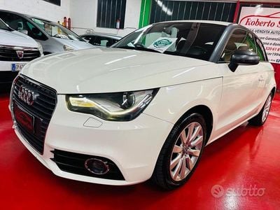 Usata Audi A1 Ambition 105 CV (77 kW) 2012 Bianco Utilitaria