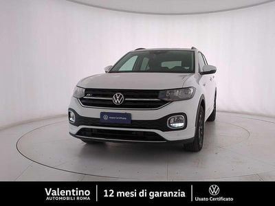 Usata VW T-Cross R-line 95 CV (69 kW) 2022 Bianco SUV