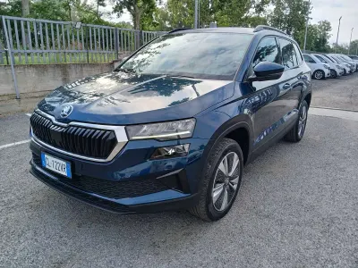 Usata Skoda Karoq Executive 150 CV (110 kW) 2022 Blu/azzurro SUV