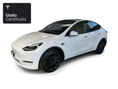 Usata Tesla Model Y Long Range AWD 258 kW (351 CV) 2022 Pearl white multicoat SUV