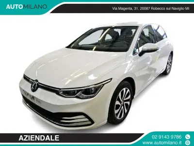 Usata VW Golf VIII Life 150 CV (110 kW) 2023 Bianco Berlina