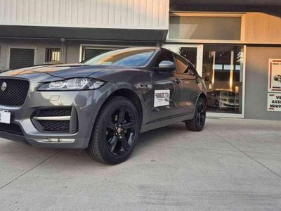 Usata Jaguar F-Pace R-Sport 180 CV (132 kW) 2017 Grigio scuro SUV