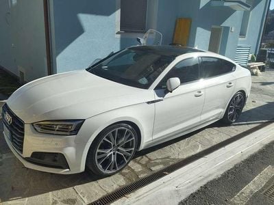 Usata Audi A5 Sportback Ambiente 190 CV (139 kW) 2019 Bianco Utilitaria