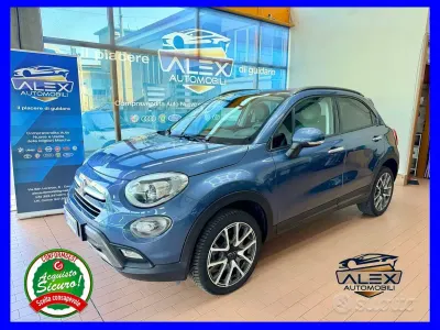 Usata Fiat 500X 140 CV (102 kW) 2018 Blu SUV