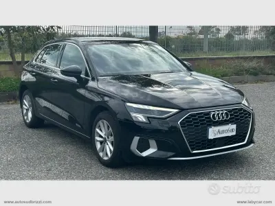 Usata Audi A3 Advanced 150 CV (110 kW) 2024 Nero Berlina