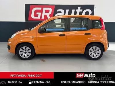Usata Fiat Panda Lounge 69 CV (50 kW) 2017 Arancione Utilitaria