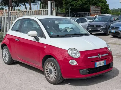 Usata Fiat 500 Lounge 69 CV (50 kW) 2011 Rosso Utilitaria