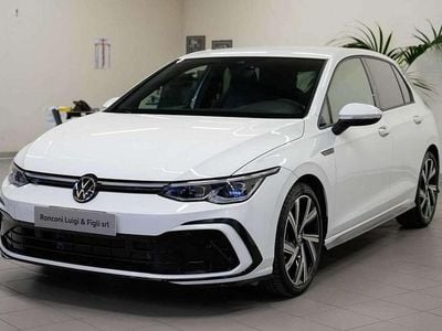 Usata VW Golf VIII R-line 131 CV (96 kW) 2024 Pure white Berlina