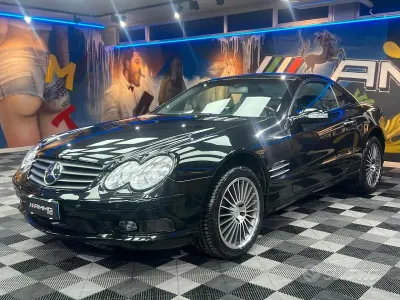 Usata Mercedes SL500 306 CV (225 kW) 2002 Nero Cabrio