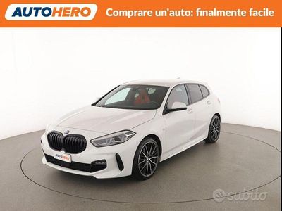 Usata BMW 116 Sport Line 115 CV (84 kW) 2020 Bianco Utilitaria