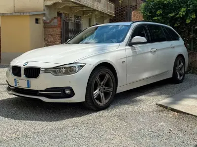 Usata BMW 318 Sport Line 150 CV (110 kW) 2018 Bianco Station wagon