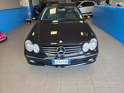 Usata Mercedes CLK270 Avantgarde 169 CV (124 kW) 2005 Nero Coupé