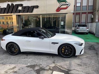Usata Mercedes SL63 AMG Premium Plus 585 CV (430 kW) 2024 Bianco opaco Cabrio