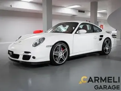 Usata Porsche 997 Turbo 480 CV (353 kW) 2008 Bianco Coupé
