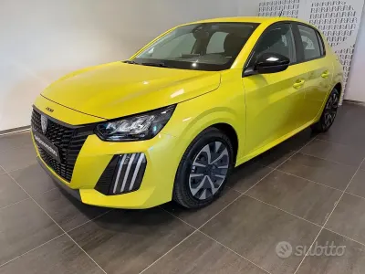 Usata Peugeot 208 Active 101 CV (74 kW) 2024 Giallo Utilitaria