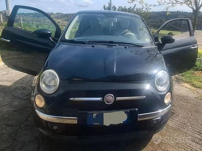 Usata Fiat 500 75 CV (55 kW) 2009 Nero Cabrio