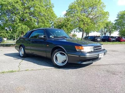Usata Saab 900 Cabriolet Aero 126 CV (92 kW) 1993 Blu Cabrio