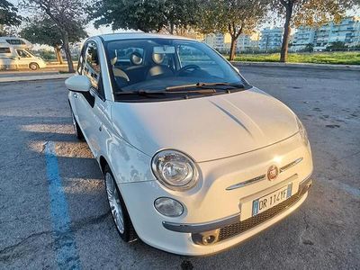 Usata Fiat 500 Lounge 70 CV (51 kW) 2008 Bianco Berlina