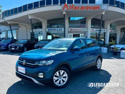 Usata VW T-Cross 95 CV (69 kW) 2021 Blu/azzurro SUV