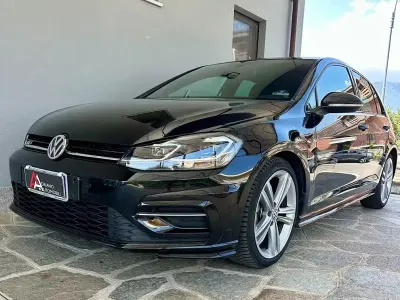 Usata VW Golf VII R-line 150 CV (110 kW) 2020 Nero Berlina