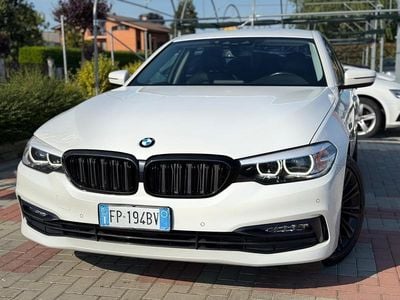 Begagnad BMW 520 Sport Line 190 HK (139 kW) 2018 Vit Sedan