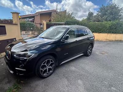 Usata BMW X1 Advantage 150 CV (110 kW) 2016 Nero SUV