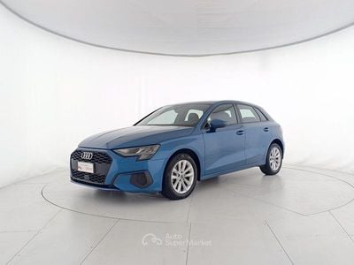 Usata Audi A3 Business 116 CV (85 kW) 2021 Blu Berlina