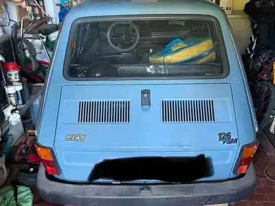 Usata Fiat 126 24 CV (17 kW) 1987 Blu Utilitaria
