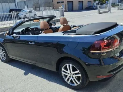 Usata VW Golf Cabriolet 105 CV (77 kW) 2012 Nero Cabrio