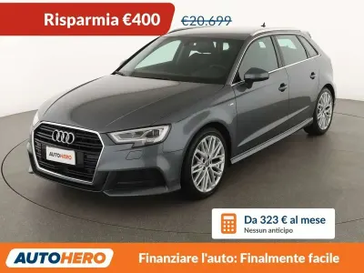 Usata Audi A3 Sport 150 CV (110 kW) 2019 Argento Berlina