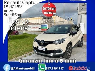 Usata Renault Captur Intens 110 CV (80 kW) 2017 Beige SUV