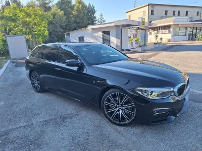 Usata BMW 520 M Sport 190 CV (139 kW) 2018 Nero Station wagon