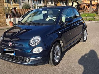Usata Fiat 500 Lounge 69 CV (50 kW) 2020 Blu/azzurro Utilitaria