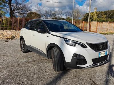 Usata Peugeot 3008 GT-line 120 CV (88 kW) 2018 Bianco SUV