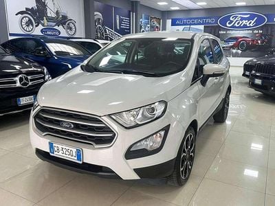Usata Ford Ecosport 95 CV (69 kW) 2020 Metropolis white SUV