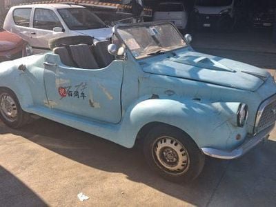 Usata Fiat 1100 1970 Blu Cabrio