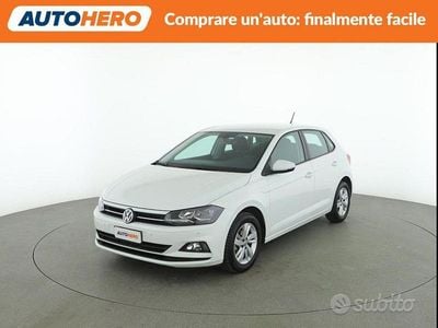 Usata VW Polo Comfortline 95 CV (69 kW) 2019 Bianco Utilitaria