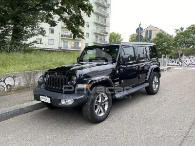 Usata Jeep Wrangler Unlimited Sahara 200 CV (147 kW) 2020 Nero SUV