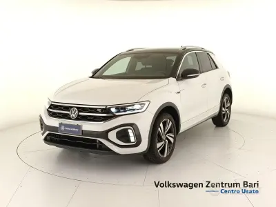 Usata VW T-Roc R-line 150 CV (110 kW) 2022 Bianco SUV