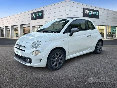 Usata Fiat 500C S 69 CV (50 kW) 2017 Bianco Cabrio