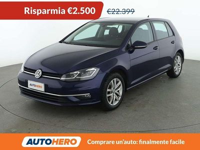 Usata VW Golf VII Business 150 CV (110 kW) 2020 Blu Berlina