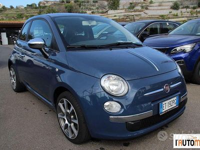 Usata Fiat 500 Pop Star 95 CV (69 kW) 2014 Blu Utilitaria