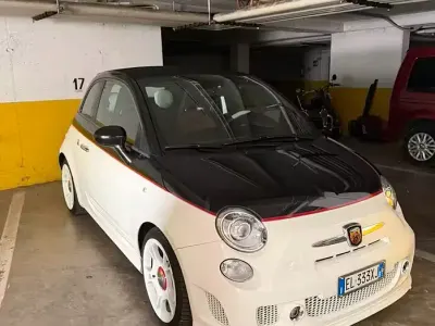 Usata Abarth 500C 140 CV (102 kW) 2012 Bianco Cabrio