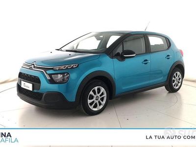 Usata Citroën C3 Feel 83 CV (61 kW) 2022 Blu Utilitaria
