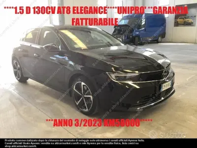 Usata Opel Astra Elegance 131 CV (96 kW) 2023 Nero Utilitaria