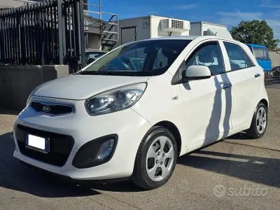 Usata Kia Picanto 69 CV (50 kW) 2014 Bianco Utilitaria