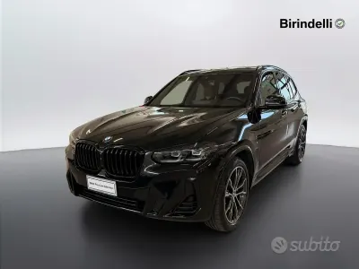 Usata BMW X3 M Sport 190 CV (139 kW) 2022 Nero SUV